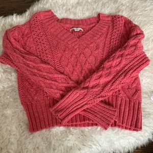 Cropped sweater